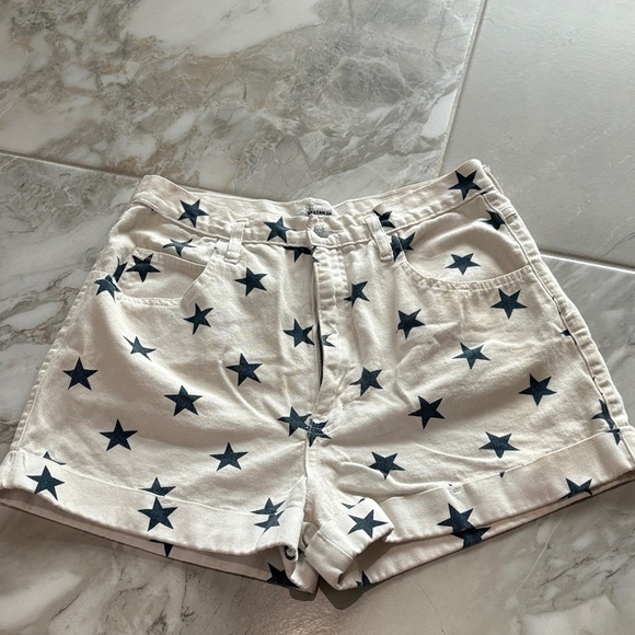Sostanza Pants - Starry White Women's Jean Shorts